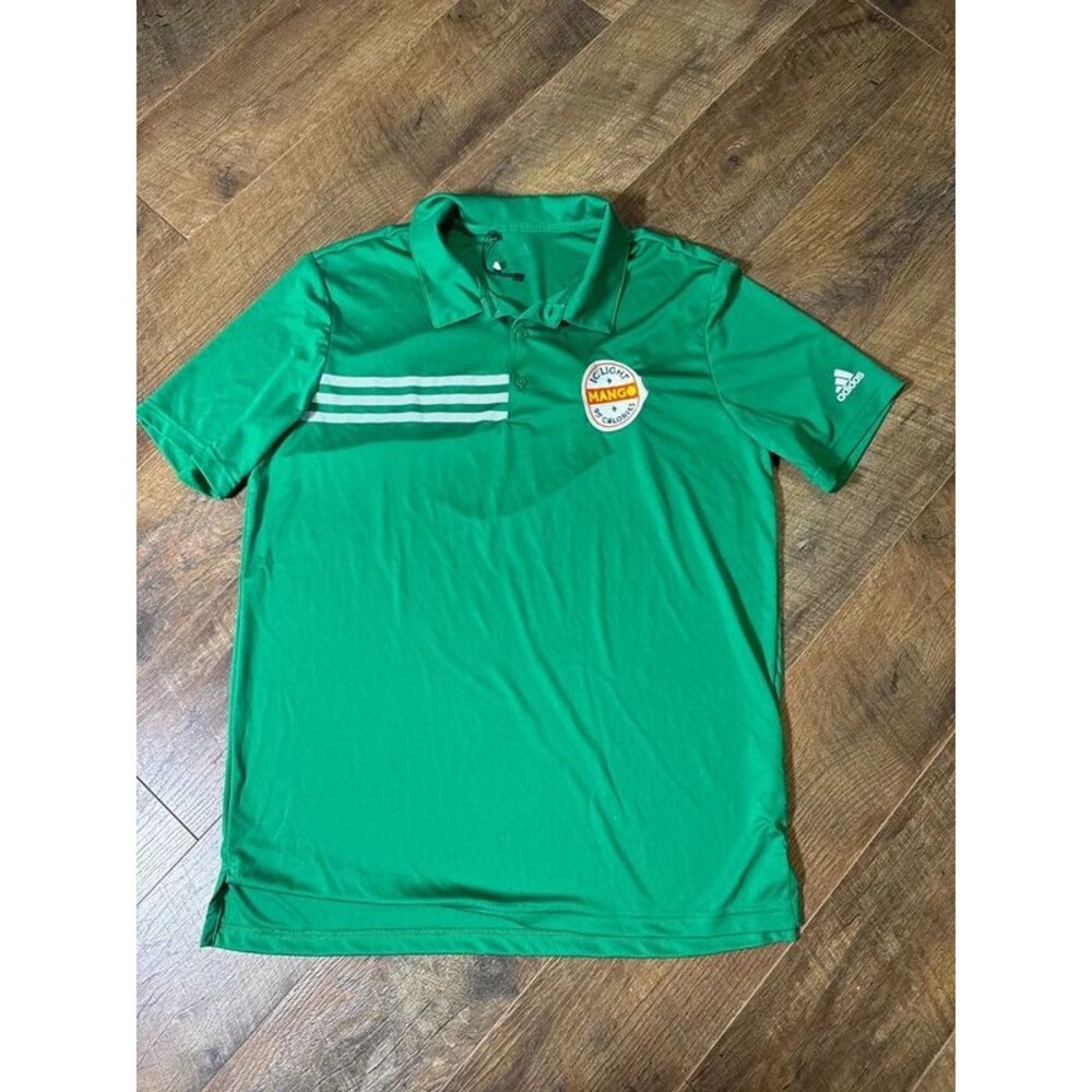 Adidas Icy Light Promo Polo Shirt Large Beer